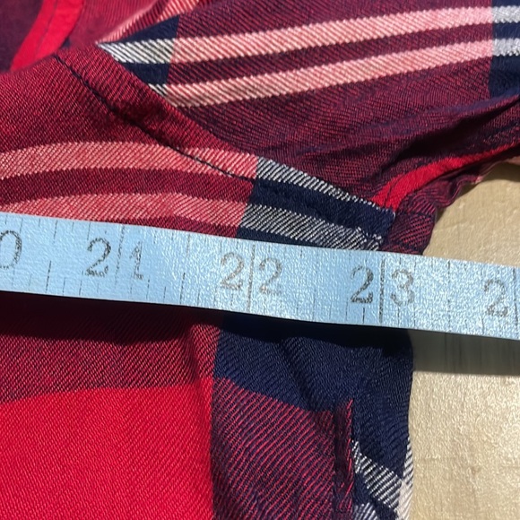 🎉HP🎉Woolrich 100% Rayon Plaid Button Down Flannel Shirt - Picture 6 of 7